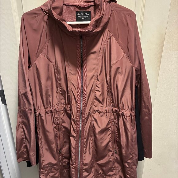 ATHLETA Drip Drop jacket in rose Medium Tall - Picture 2 of 4